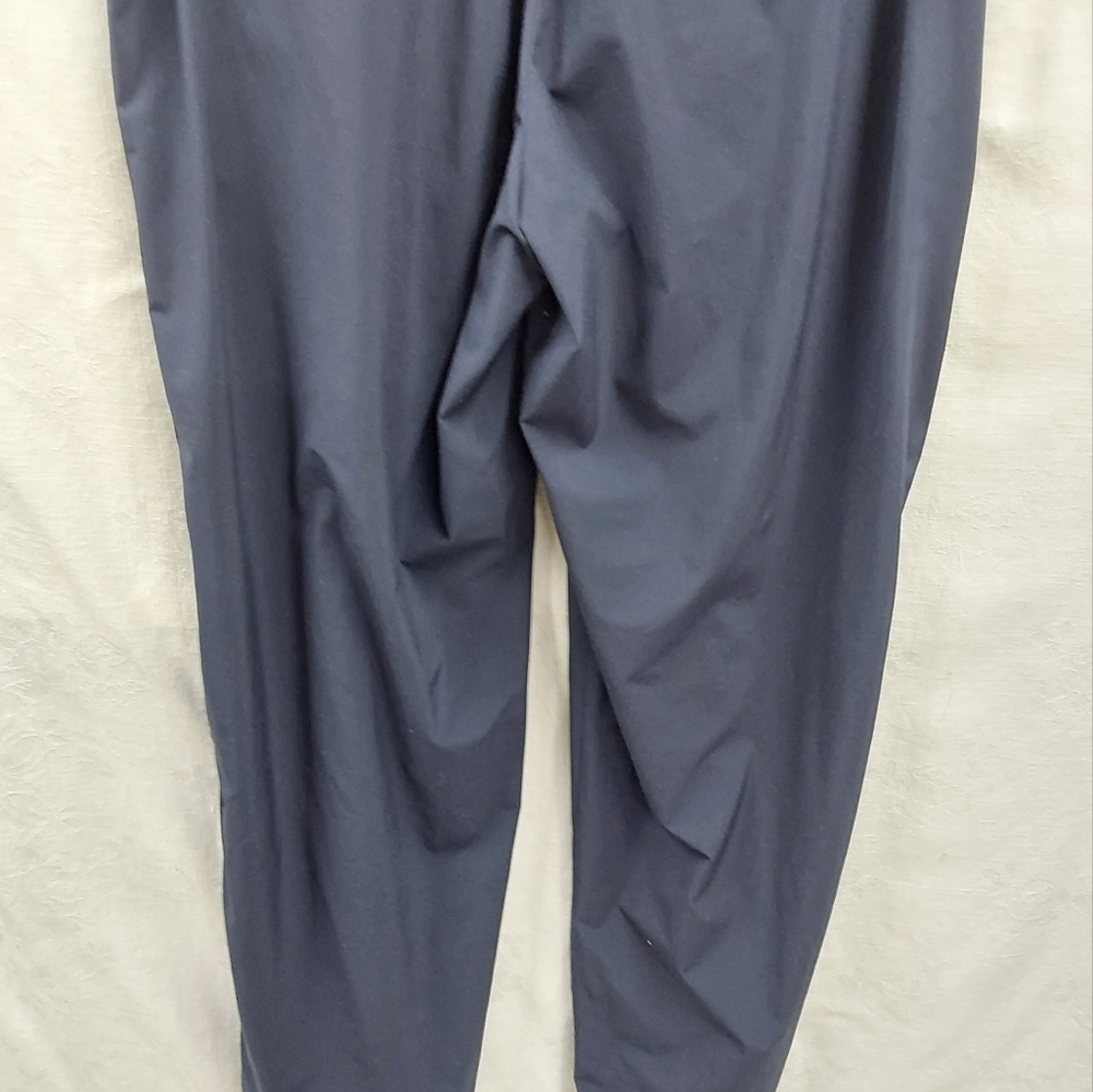 Athleta Womens Nolita Blue Wide Leg Pant With Elastic Waist And Zip Back Pockets - Picture 7 of 11